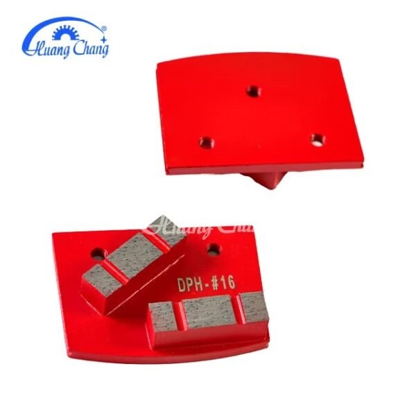QUANZHOU huangchang 2 Split Segments Diamond Metal Trapezoid, Concrete Grinding Segment — изображение 4