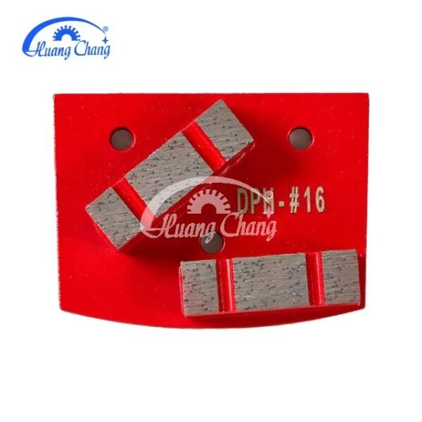 QUANZHOU huangchang 2 Split Segments Diamond Metal Trapezoid, Concrete Grinding Segment — изображение 6
