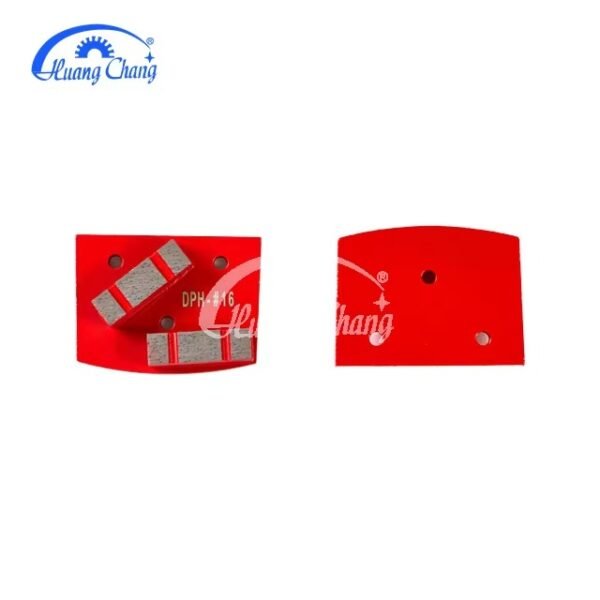 QUANZHOU huangchang 2 Split Segments Diamond Metal Trapezoid, Concrete Grinding Segment