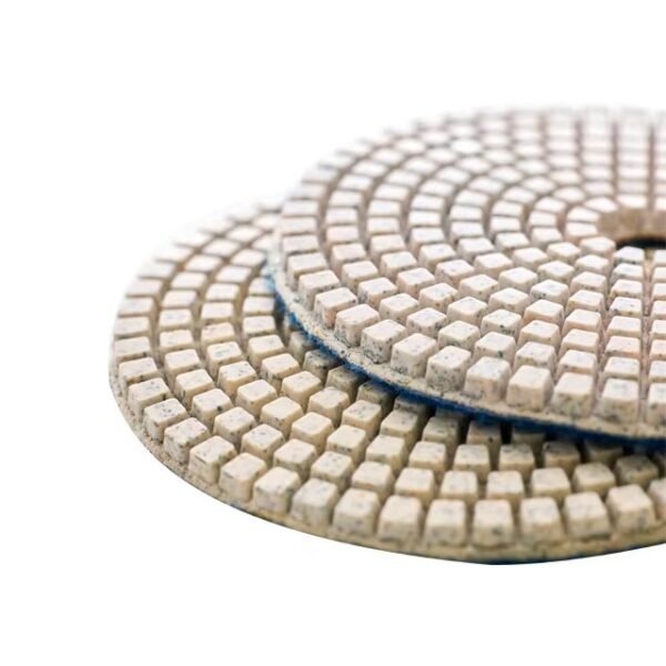 100 мм Мокрый алмазный полировальный пол Backing Pads Customizable OEM Grinding and Sanding Buff Grit 4 Inch Size — изображение 2