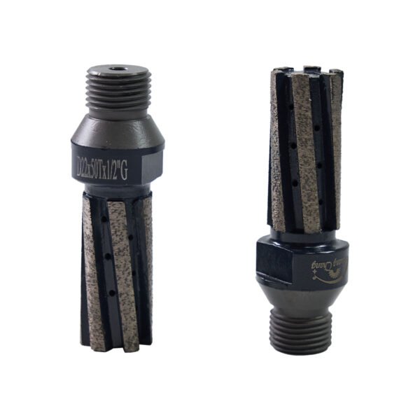 Алмазные насадки для гранита с ЧПУ, газовая резьба 1/2″