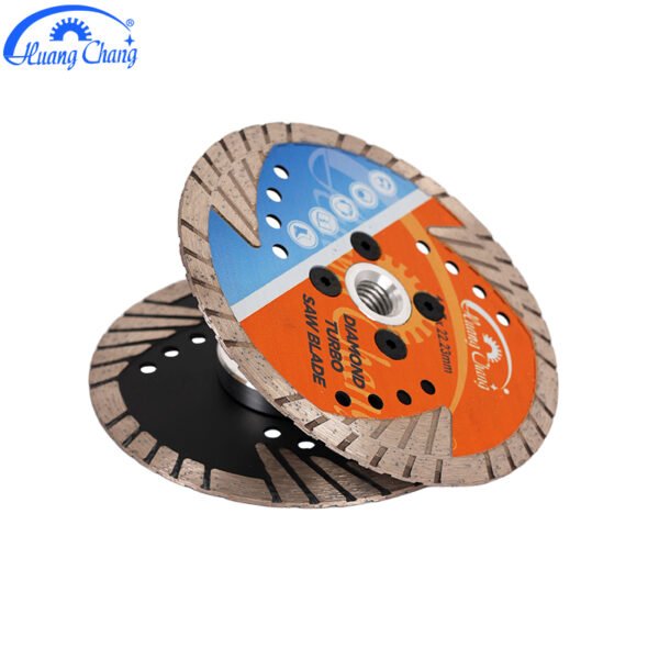 huangchang superthin diamond triangular wave saw blade ceramic marble granite